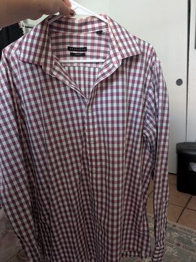 Sean John Men’s Check Dress Shirt